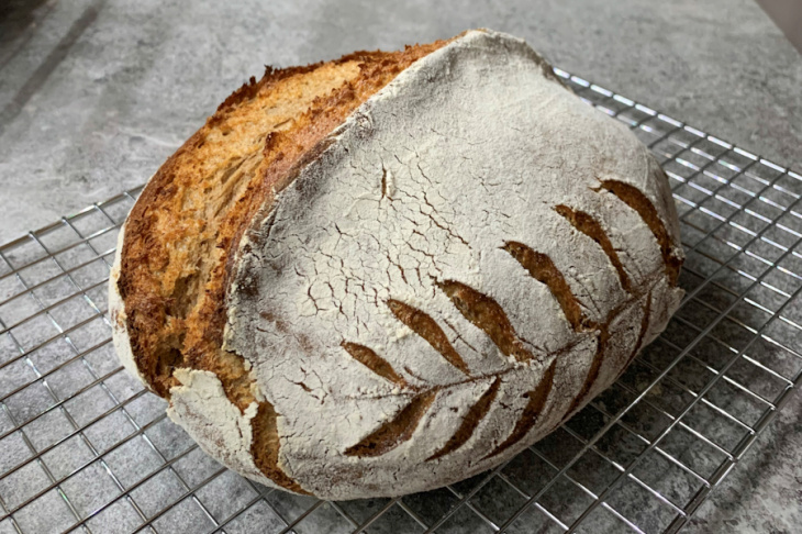 Domáci kváskový chlieb recept