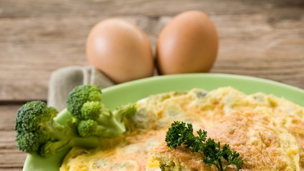 Brokolica vo vaječnej omelete