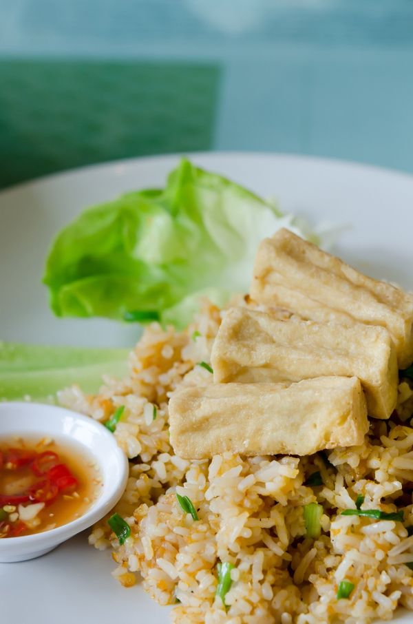 Karí ryža s tofu