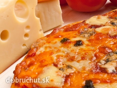 Pizza štyri druhy syra