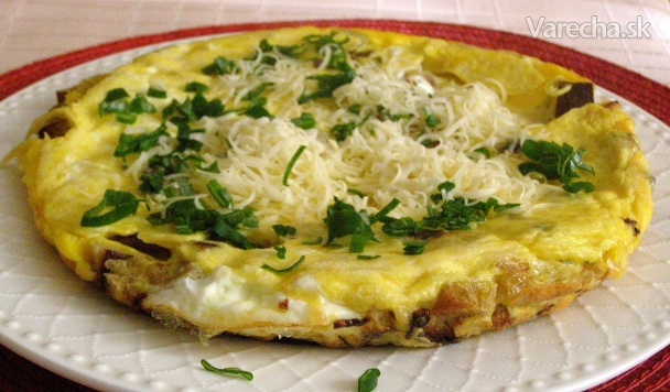 Chlebová omeleta recept
