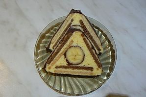 Trojuholníky z keksov