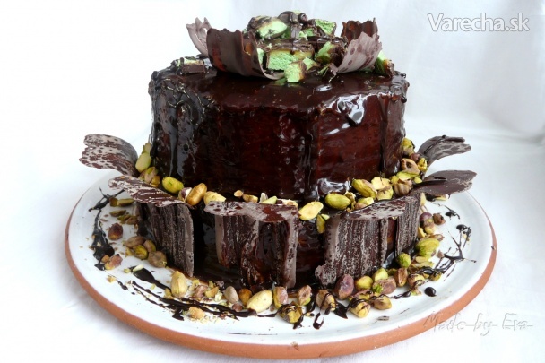 Torta čokoládovo pistáciová (fotorecept)