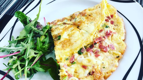 VIDEORECEPT: Nedeľná omeleta