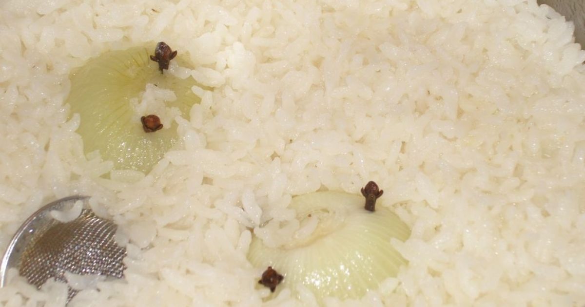 Dusená ryža s cibuľou, fotogaléria 1 / 10.
