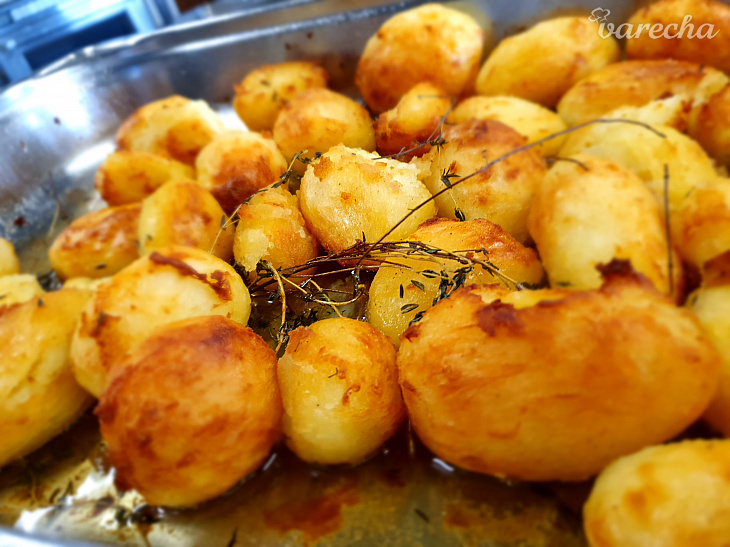 Írske pečené zemiaky Roasties recept