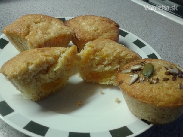Tvarohové muffinky s ovocím recept