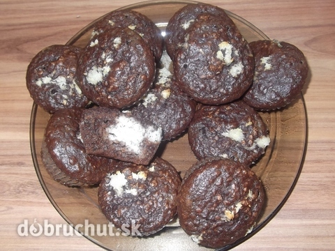 Špaldové muffiny s kokosovou plnkou