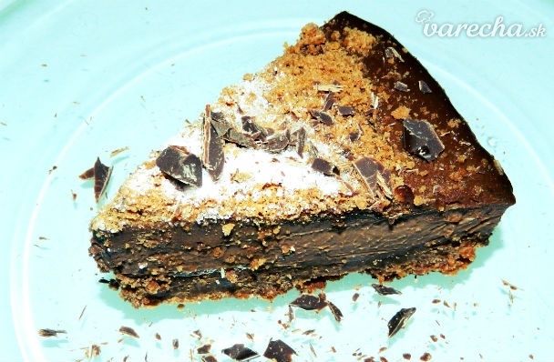 Čokoládový koláč z alobalovej formy (fotorecept) recept