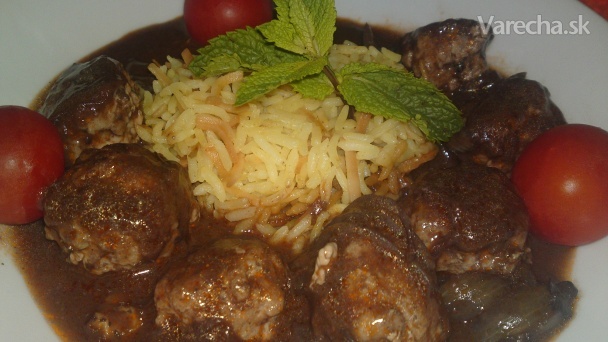 Daouhd Basha Libanonské mäsové guľôčky (fotorecept) recept ...