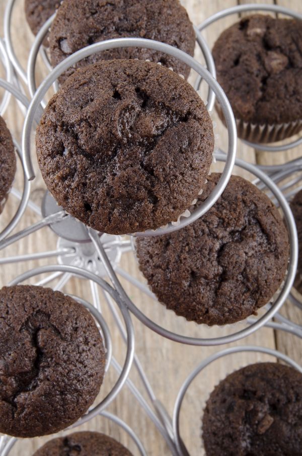 Muffiny s dvojitou dávkou čokolády