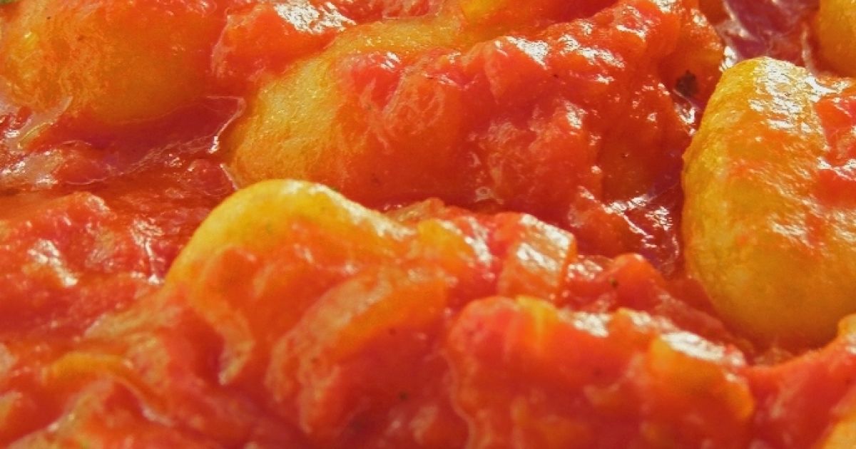 Gnocchi s paradajkovou omáčkou, fotogaléria 1 / 1.