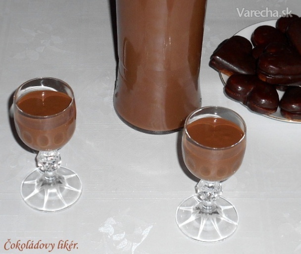 Čokoládový likér z Ľadových gaštanov (fotorecept) recept ...