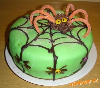 Pavúková torta pre Mattea 3 roky
