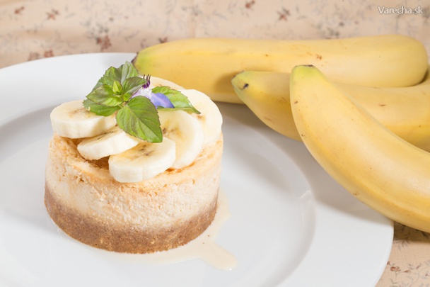 Karamelová tortička s banánom recept