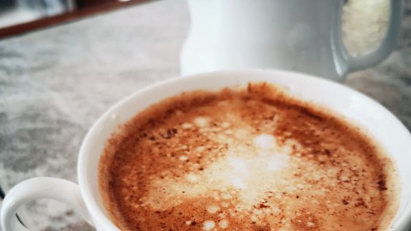 Perníkové cappuccino