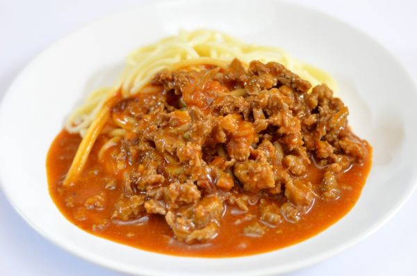 Hovädzie mäso so špagetami