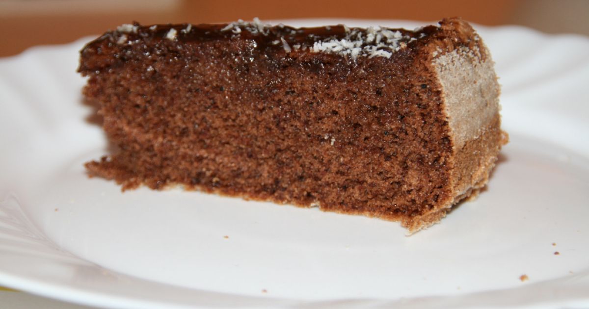 Výborný kakaový koláč s kávou a čokopolevou, fotogaléria 1 / 1.
