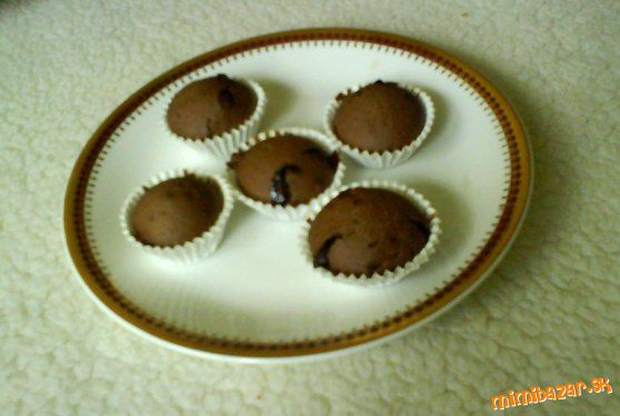 Fajnovučké čokoládové muffiny