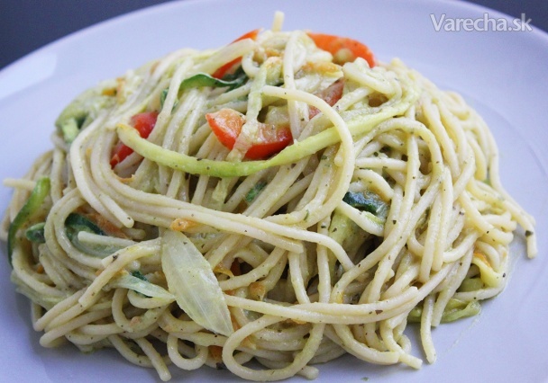 Cuketové špagety s avokádovým pestom (fotorecept) recept ...