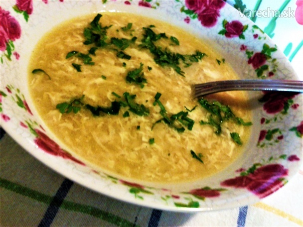 Cesnaková polievka s krúpami a vajcom (fotorecept) recept ...
