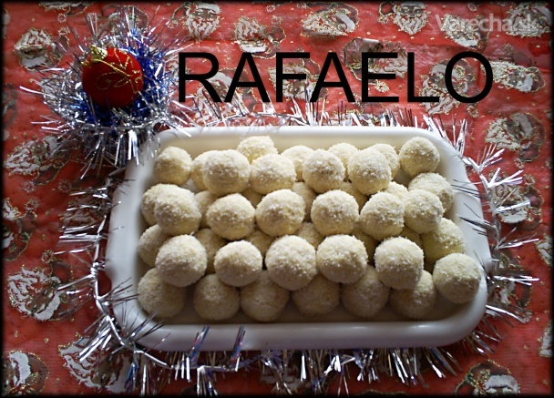 Guľky Rafaelo recept