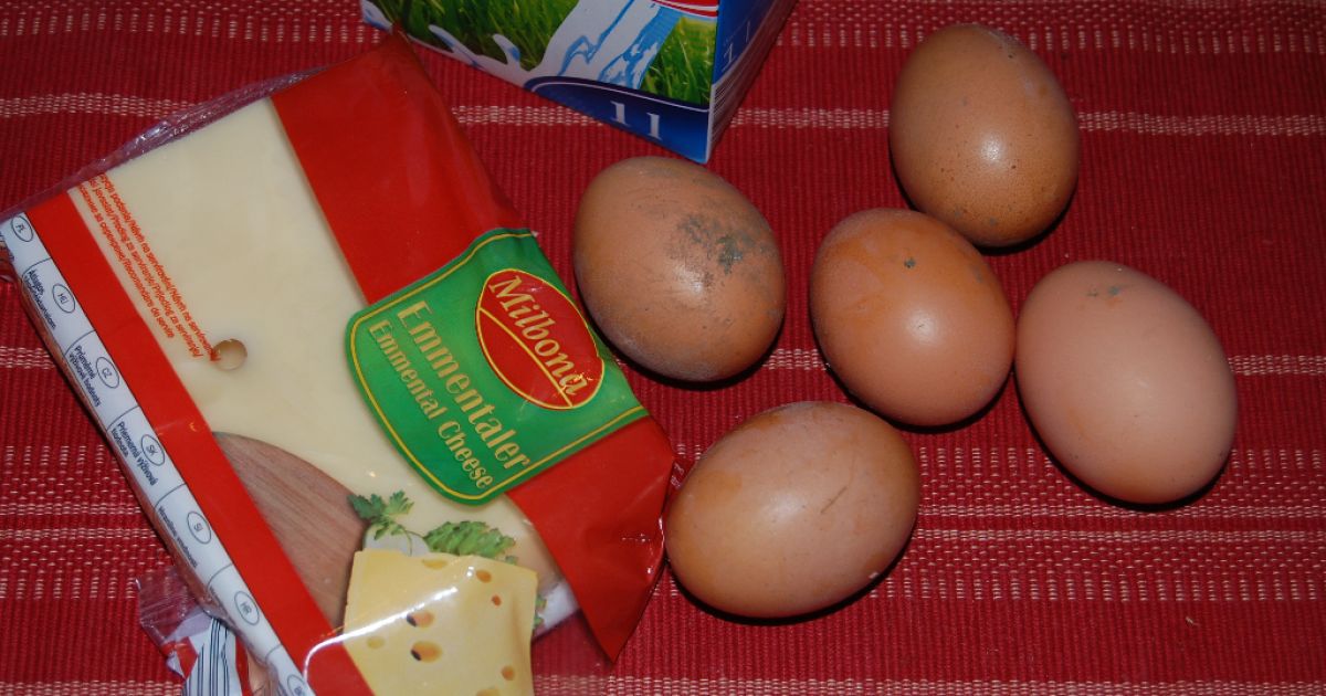 Syrová omeleta, fotogaléria 2 / 6.