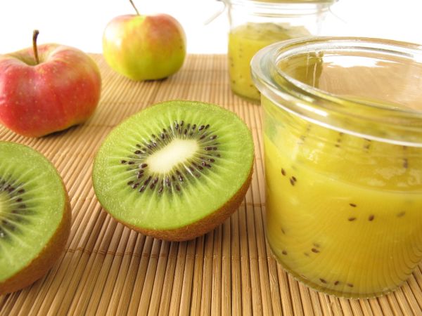 Kiwi- jablkový krém
