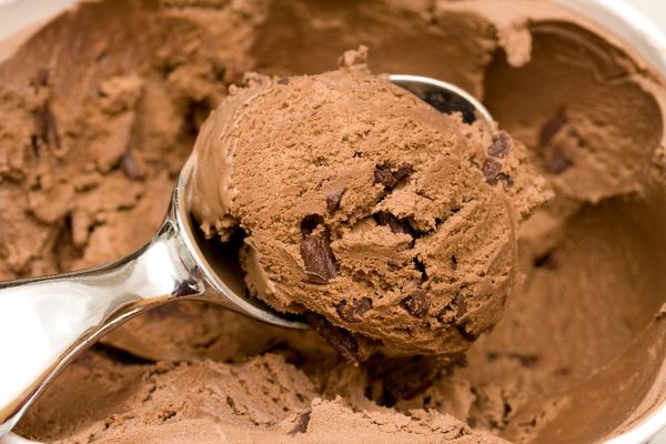 Čokoládová zmrzlina