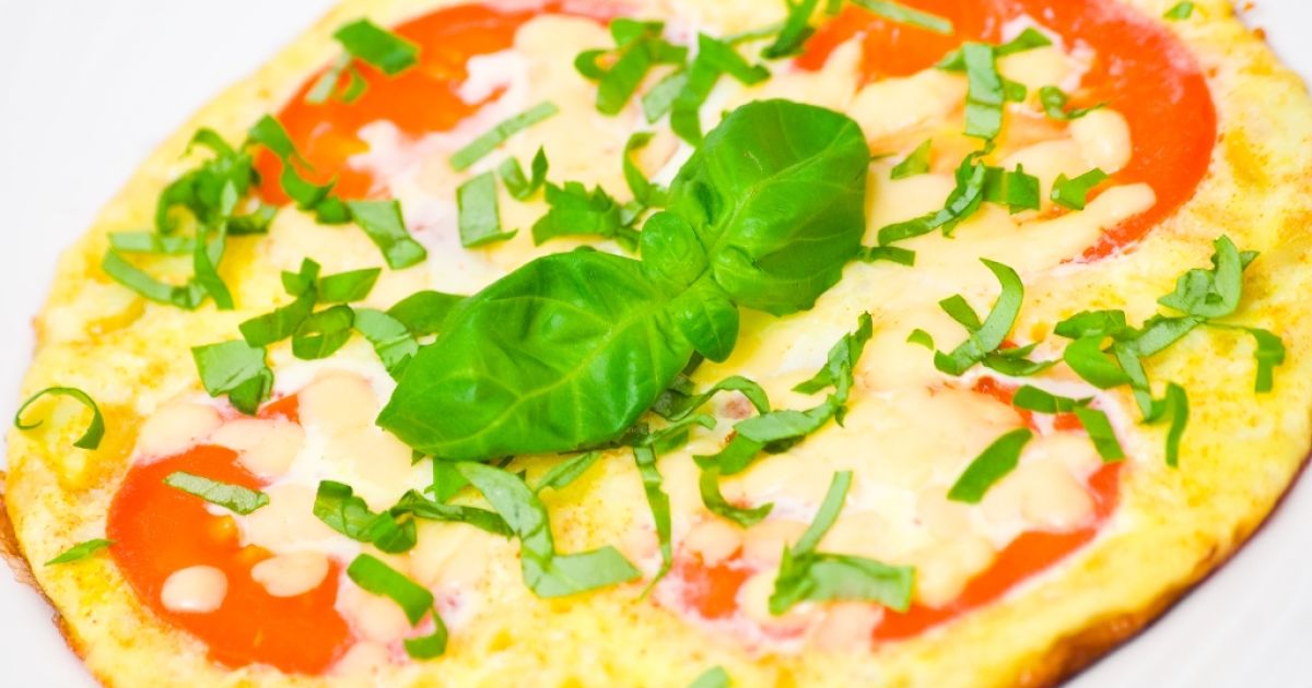 Omeleta s bylinkami a kozím syrom, fotogaléria 1 / 1.