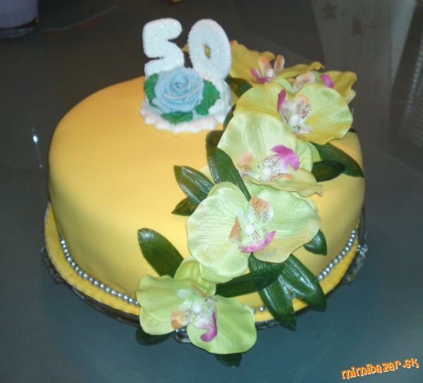 torta pre mamičku k 50 tim narodeninam