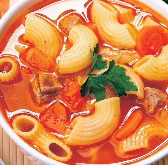 Zeleninová polievka s paradajkami