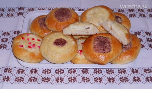 Jemné tvarohové koláčiky s tvarohom (fotorecept) recept