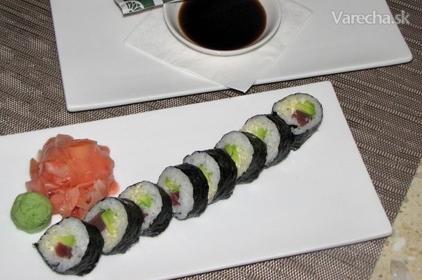 Sushi Futo Maki Tekka recept