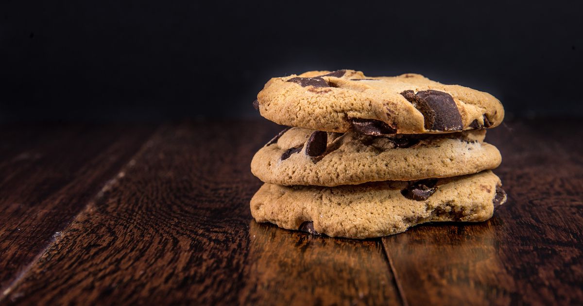 Pravé americké cookies s kúskami čokolády, fotogaléria 1 / 1.