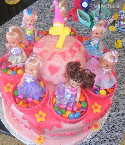 Torta pre vnučku k narodeninám (fotorecept) recept