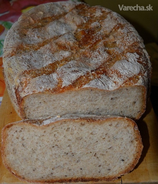 Domáci chlieb z tradičného kvásku (fotorecept) recept