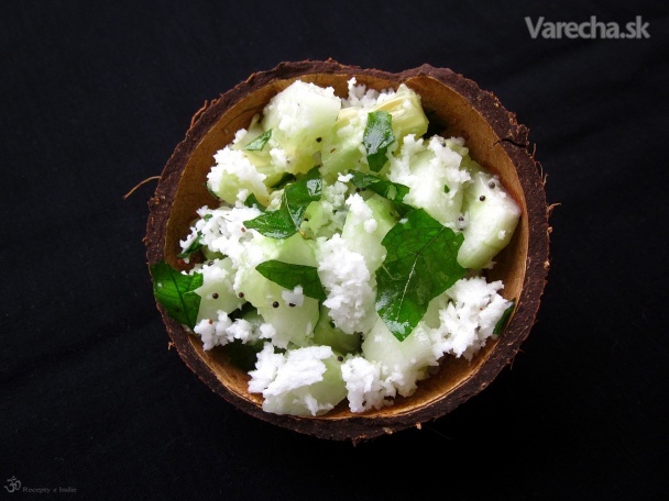 Kokosovo-uhorkový šalát recept