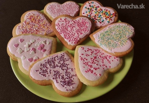 Sugar cookies vanilkové keksy recept