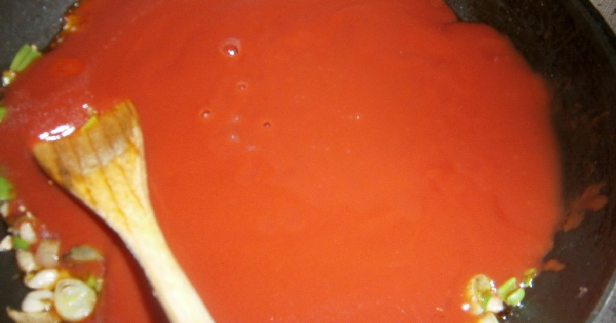 Fazuľkový paradajkový prívarok, fotogaléria 4 / 7.
