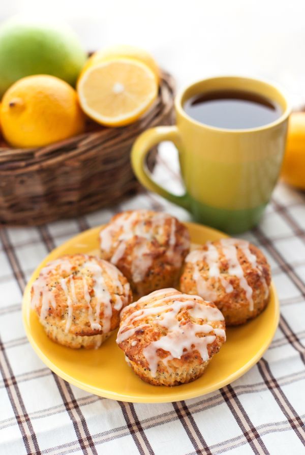 Citrónové muffiny s makom