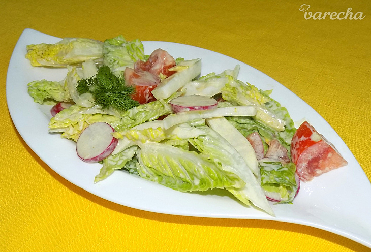 Zeleninový šalát s feniklom (fotorecept) recept