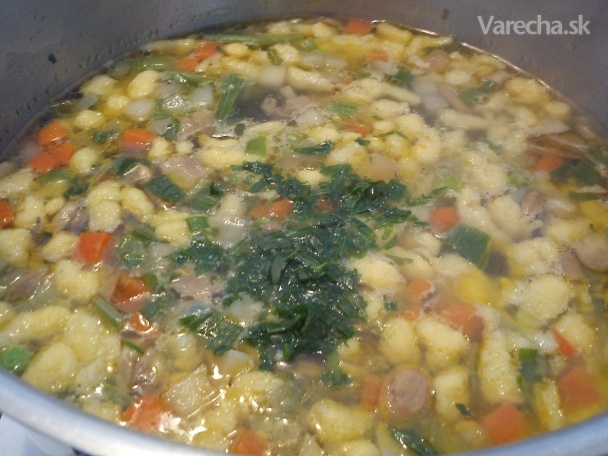 Zeleninová polievka recept