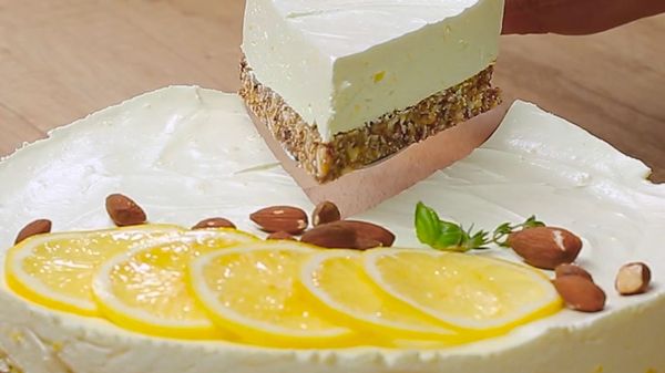 Citrónový cheesecake bez cukru, videorecept