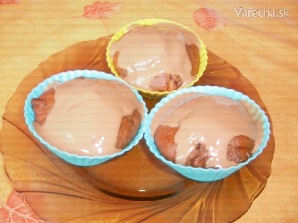 Muffiny s čokoládou Kinder (fotorecept) recept