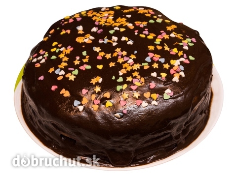 Malá čokoládová torta
