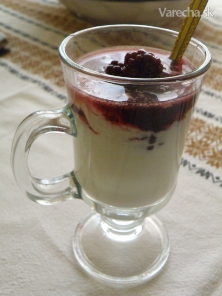 Sladký domáci jogurt do skla (fotorecept) recept