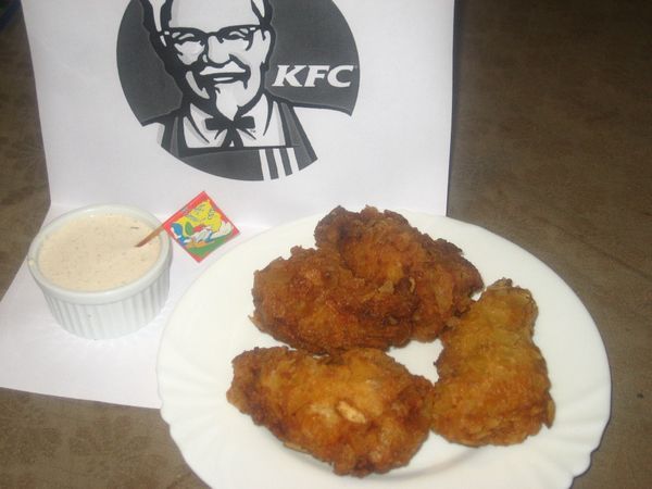 FOTORECEPT: Kuracie krídelká ako z KFC