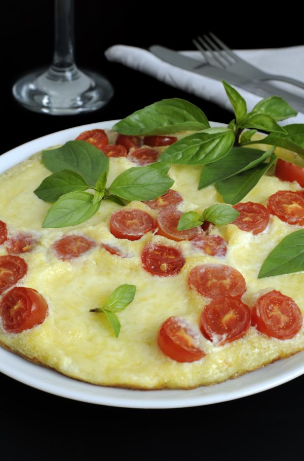 Omeleta Caprese