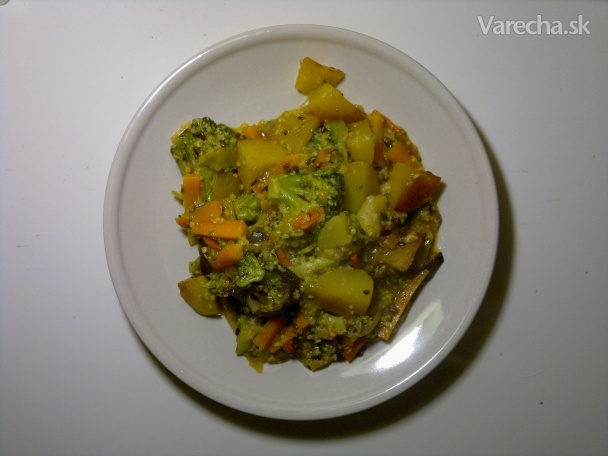 Zelenina na karí recept